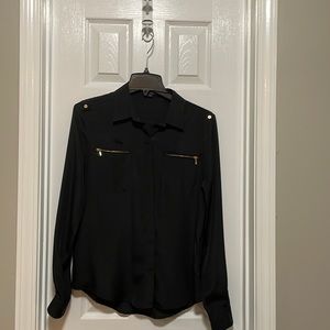 Velvet Heart Shirt Small‎ Black